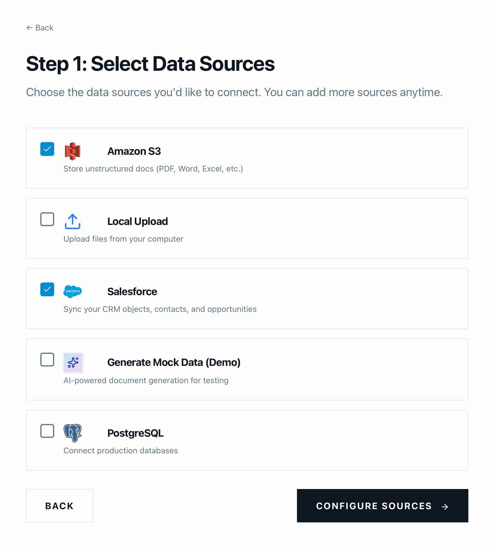 Universal Data Connectors